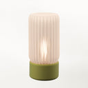 Frosted Barrel Table Lamp - Terra Labs Design