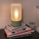 Frosted Barrel Table Lamp - Terra Labs Design