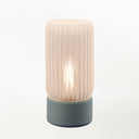 Frosted Barrel Table Lamp - Terra Labs Design