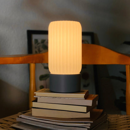 Milk Shade Barrel Table Lamp - Terra Labs Design