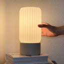 Milk Shade Barrel Table Lamp - Terra Labs Design