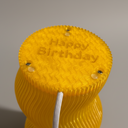 Lamp Base Customized Text - Terra Labs