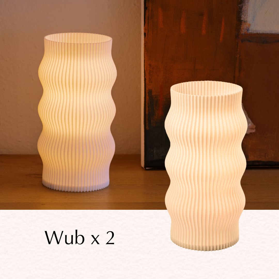 2x Wub Table Lamp